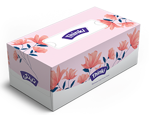 دستمال کاغذی جعبه‌ای  